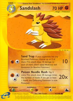 Sandslash #93, Reverse Foil