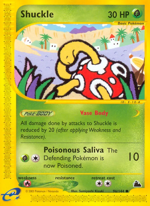 Shuckle #96, Skyridge Reverse Foil