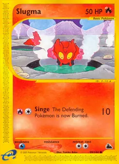Slugma #99, Reverse Foil