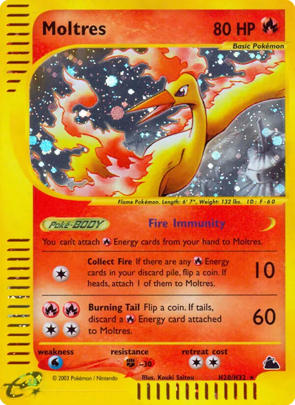 Moltres #H20, Skyridge