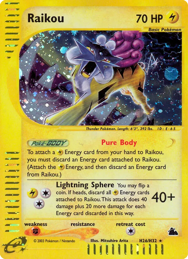 Raikou #H26, Skyridge