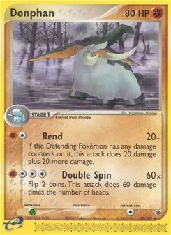Donphan #17, Reverse Foil