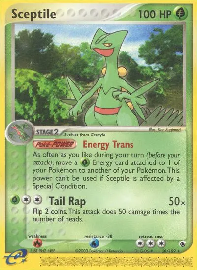Sceptile #20, Ruby & Sapphire
