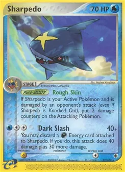 Sharpedo #22, Reverse Foil