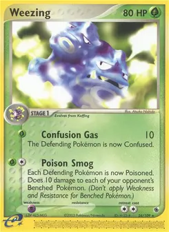 Weezing #24, Reverse Foil