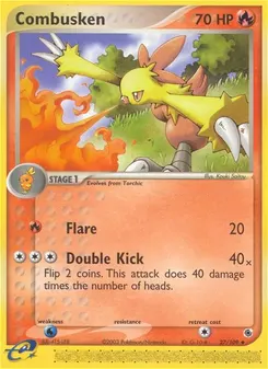 Combusken #27, Reverse Foil