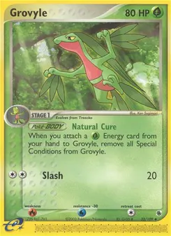 Grovyle #32, Reverse Foil