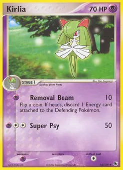 Kirlia #34, Reverse Foil