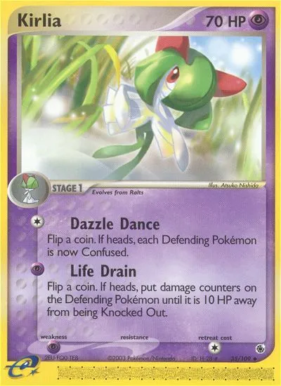 Kirlia #35, Ruby & Sapphire