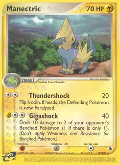 Manectric #39, Reverse Foil