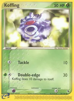 Koffing #54, Reverse Foil