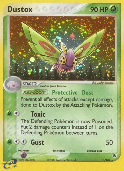 Dustox #6, Ruby & Sapphire Reverse Foil