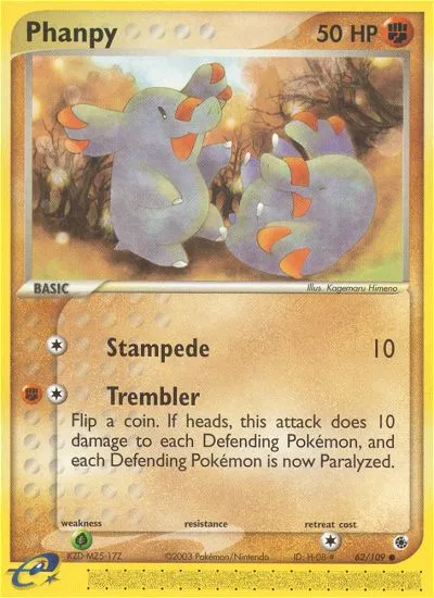 Phanpy #62, Ruby & Sapphire