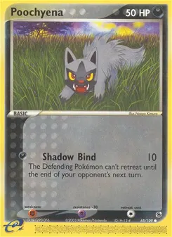 Poochyena #65, Reverse Foil