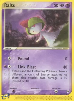 Ralts #68, Reverse Foil