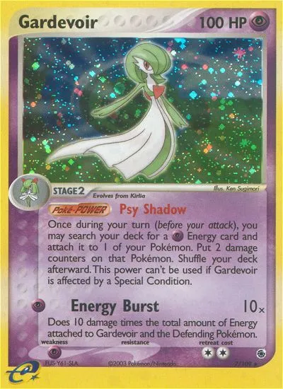 Gardevoir #7, Ruby & Sapphire Reverse Foil