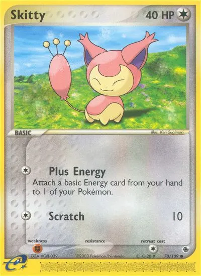 Skitty #70, Ruby & Sapphire