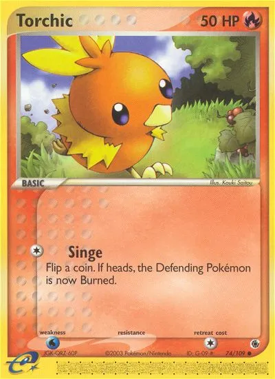 Torchic #74, Ruby & Sapphire