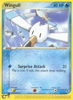 Wingull #77, Reverse Foil