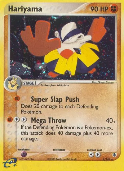 Hariyama #8, Ruby & Sapphire