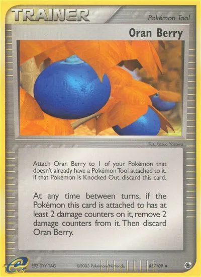 Oran Berry #85, Ruby & Sapphire Winner