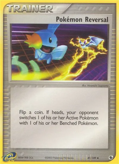 Pokémon Reversal #87, Ruby & Sapphire Reverse Foil