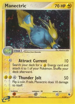 Manectric #9, Reverse Foil