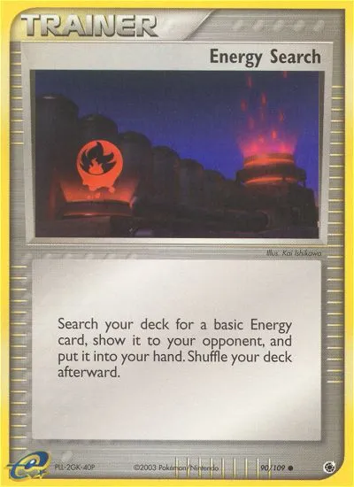 Energy Search #90, Ruby & Sapphire Reverse Foil