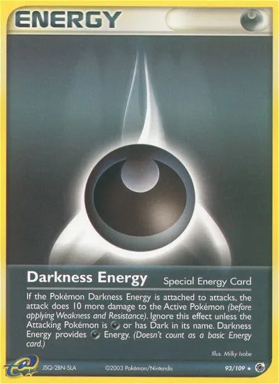 Darkness Energy #93, Ruby & Sapphire Reverse Foil