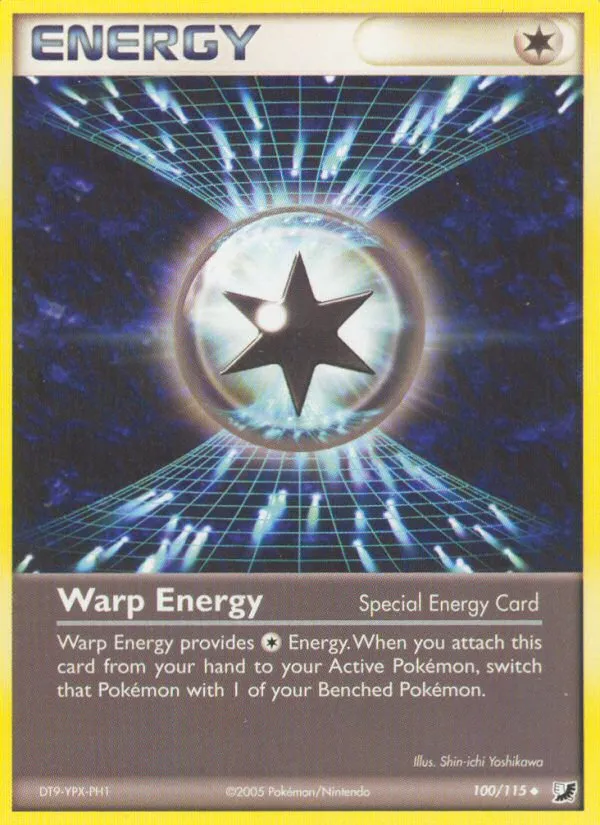 Warp Energy #100, Unseen Forces Reverse Foil
