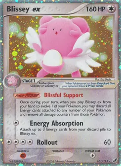 Blissey ex #101, Standard
