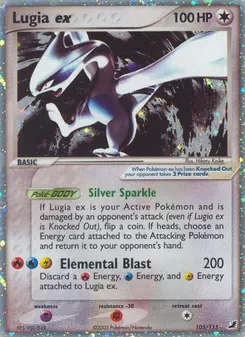 Lugia ex #105, Standard