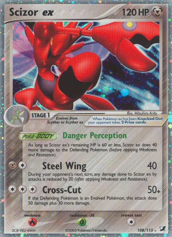 Scizor ex #108, Unseen Forces