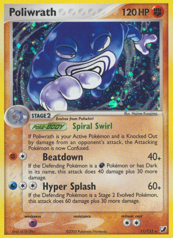 Poliwrath #11, Unseen Forces