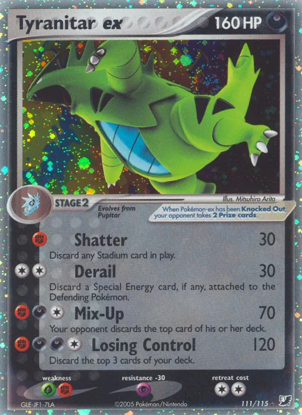 Tyranitar ex #111, Unseen Forces