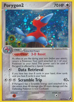 Porygon2 #12, Reverse Foil