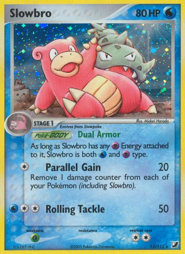 Slowbro #13, Unseen Forces Reverse Foil
