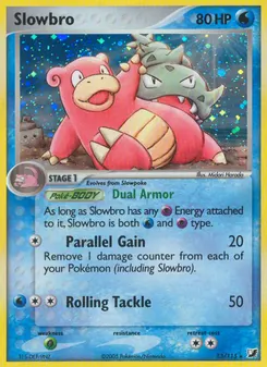 Slowbro #13, Reverse Foil