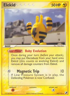 Elekid #23, Reverse Foil