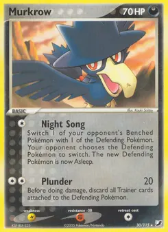 Murkrow #30, Reverse Foil