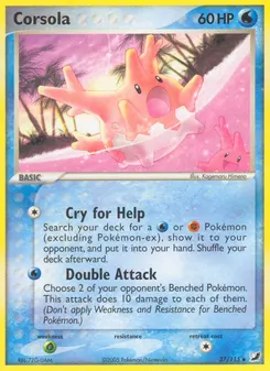 Corsola #37, Reverse Foil