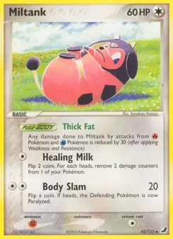 Miltank #42, Reverse Foil