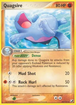 Quagsire #44, Reverse Foil