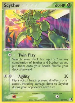 Scyther #46, Reverse Foil