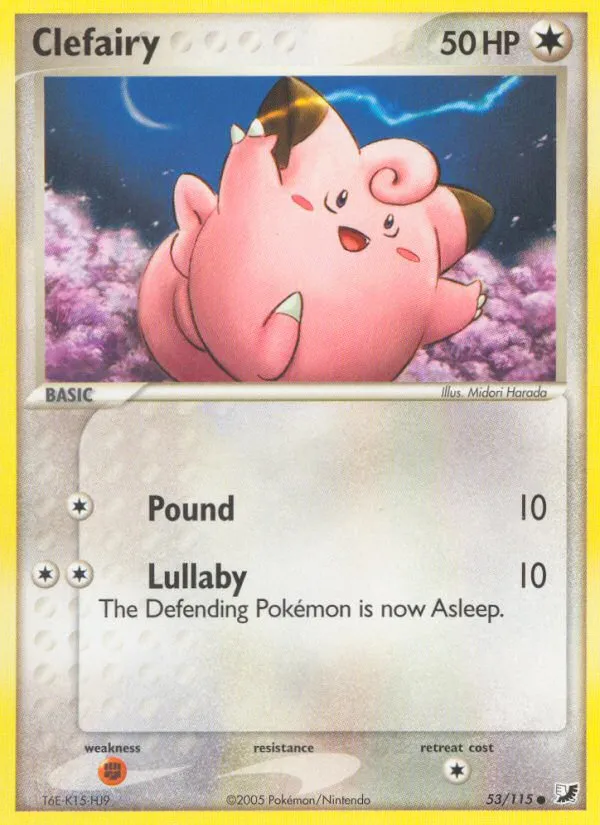 Clefairy #53, Unseen Forces