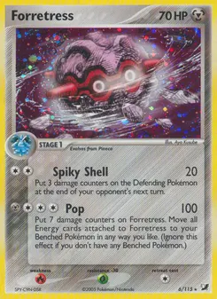 Forretress #6, Reverse Foil
