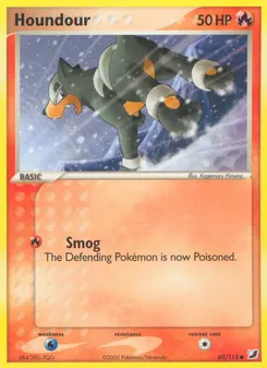Houndour #60, Reverse Foil