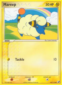 Mareep #62, Reverse Foil