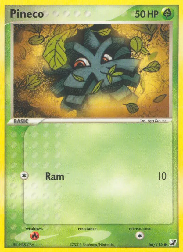 Pineco #66, Unseen Forces