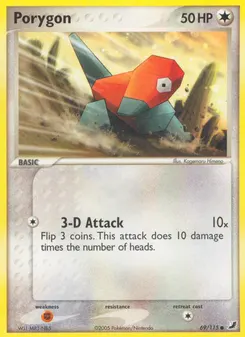 Porygon #69, Reverse Foil